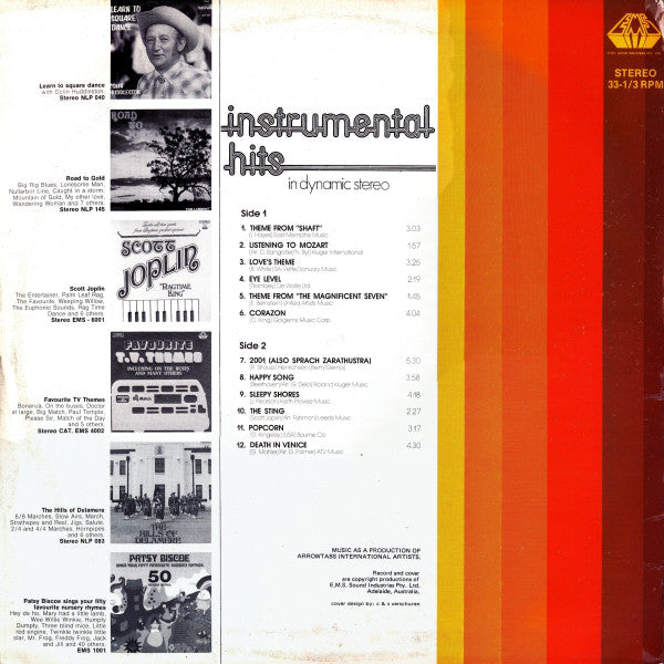Unknown Artist : Instrumental Hits In Dynamic Stereo (LP)