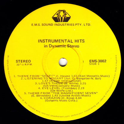 Unknown Artist : Instrumental Hits In Dynamic Stereo (LP)