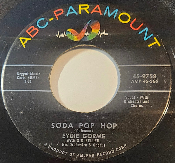 Eydie Gorme* : Soda Pop Hop / I've Got The Right To Cry (7", Single)