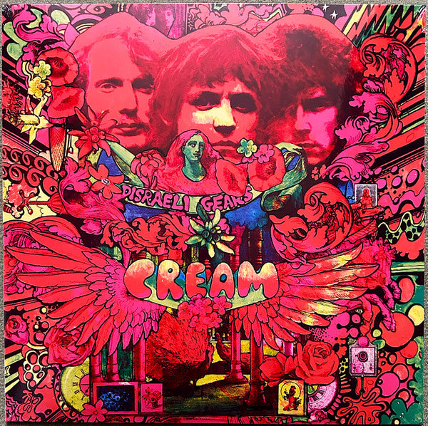 Cream (2) : Disraeli Gears (LP, Album, Ltd, RE, Red)