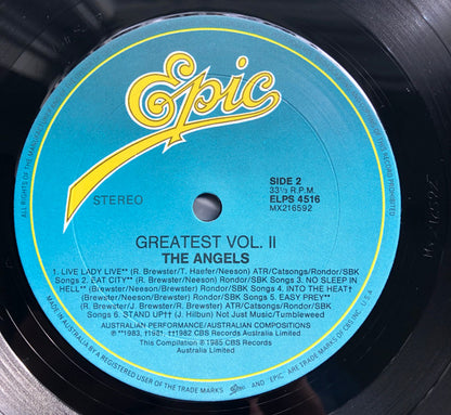 The Angels : Greatest Vol. II (LP, Comp)