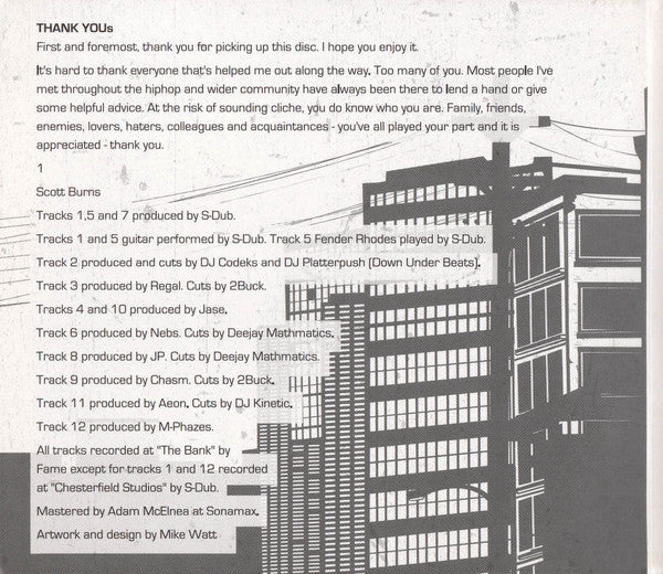 Scott Burns (3) : Day 1 (CD, Album)