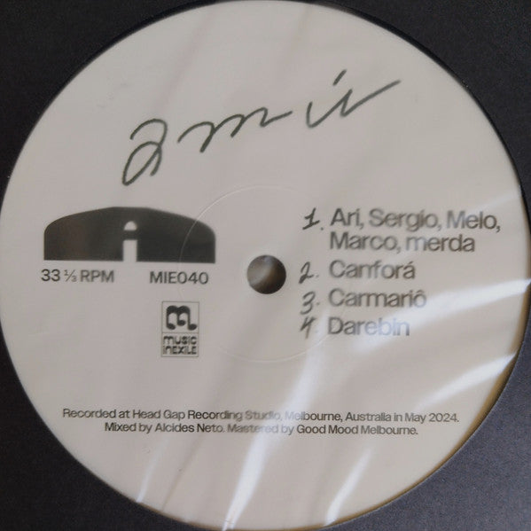 Alcides Neto : Amú (LP, Album)
