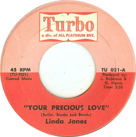 Linda Jones : Your Precious Love (7", Single)