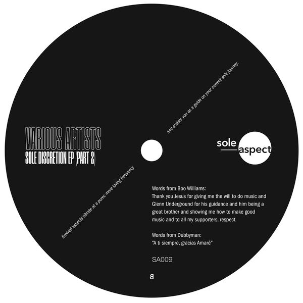 Various : Sole Discretion EP (Part 2) (12", EP)