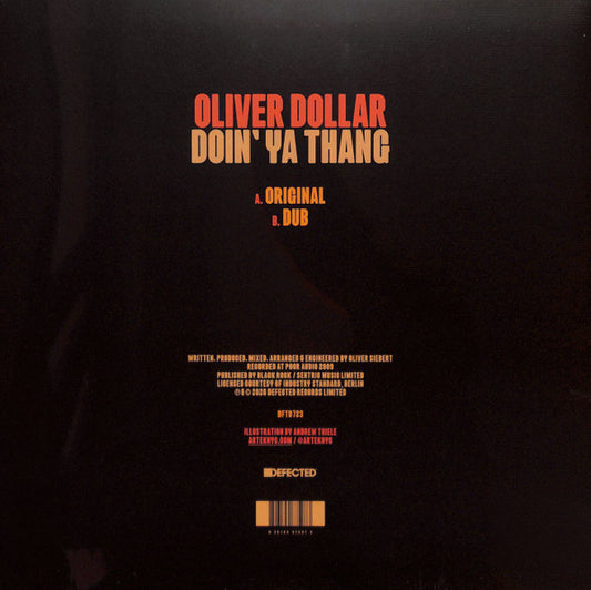 Oliver Dollar* : Doin' Ya Thang (12", RE)