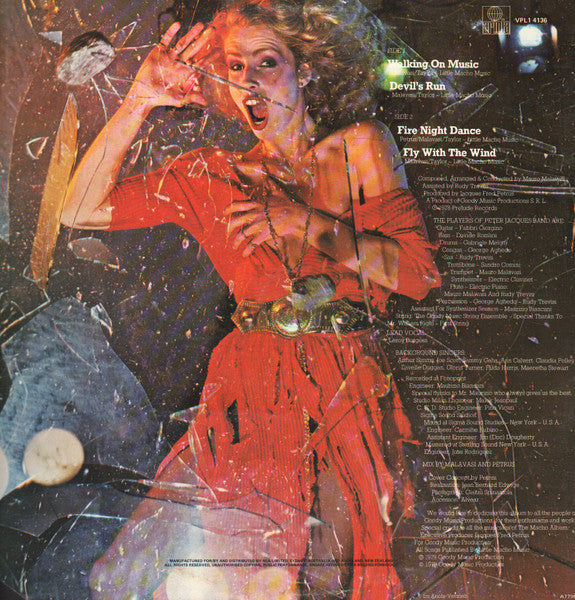 Peter Jacques Band : Fire Night Dance (LP, Album)