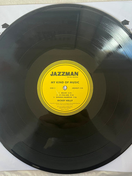 Rickey Kelly : My Kind Of Music (LP, Album, RE)