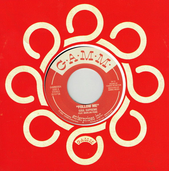 Soul Supreme (4) : Follow Me (7", Ltd)