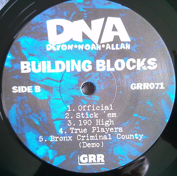 DNA (20) : Building Blocks (LP, Album, Ltd, RE)