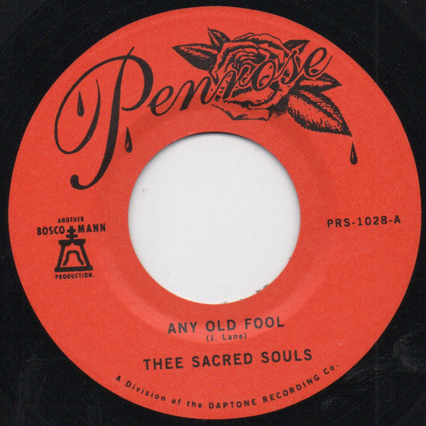 Thee Sacred Souls : Any Old Fool (7")