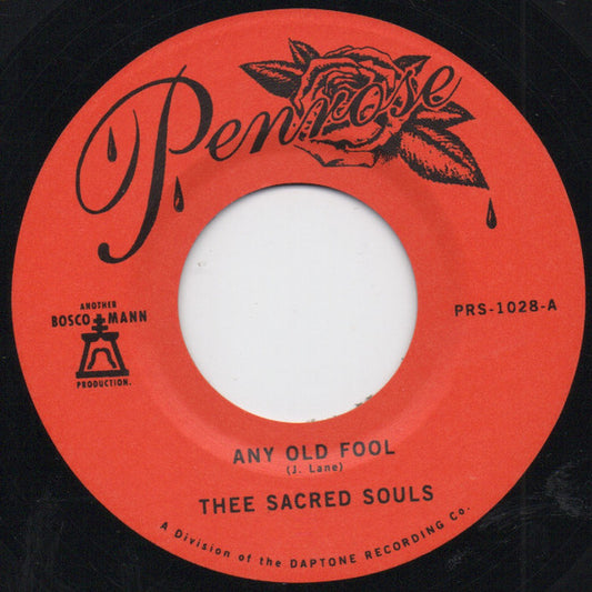 Thee Sacred Souls : Any Old Fool (7")