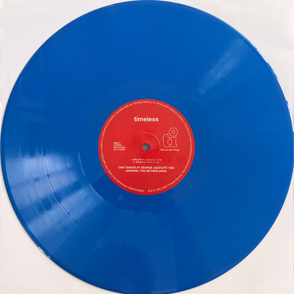 Chet Baker : At George Jazzcafé, 1983, Arnhem, The Netherlands (LP, Album, RSD, Ltd, Num, Blu)