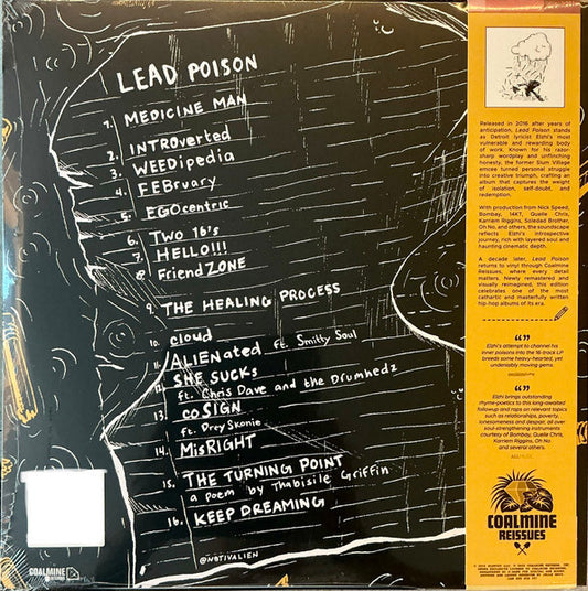 Elzhi : Lead Poison (2xLP, Album, RSD, Ltd, RE, RM, Met)
