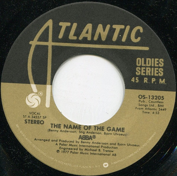 ABBA : The Name Of The Game / Take A Chance On Me (7", Single)