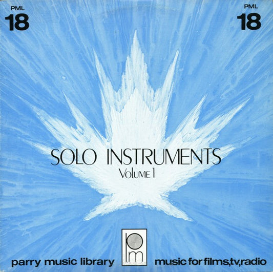 Various : Solo Instruments Volume 1 (LP)