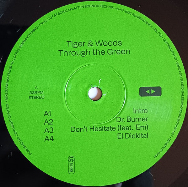 Tiger & Woods : Through The Green (2xLP, Album)