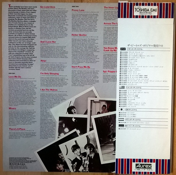 The Beatles = ザ・ビートルズ* : Rarities = レアリティーズ Vol.2 (LP, Comp, Mono, Gat)