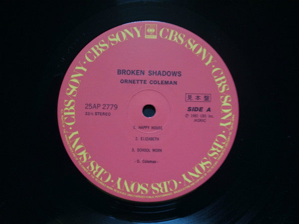 Ornette Coleman : Broken Shadows (LP, Album, Promo)
