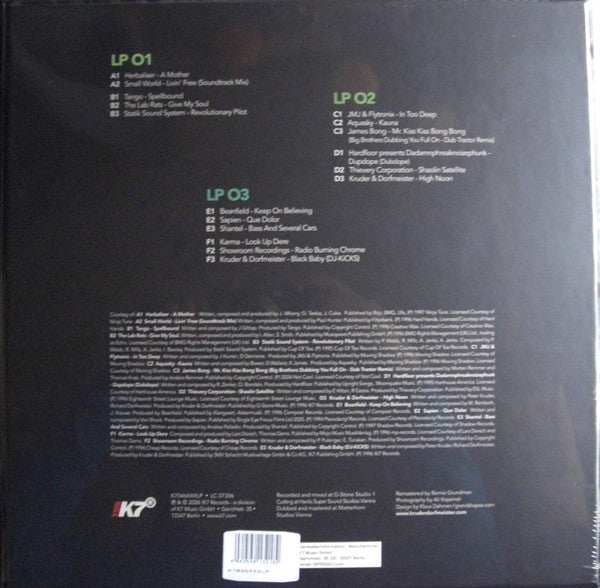Kruder & Dorfmeister : DJ-Kicks (The Complete Mix Edition) (3x12" + Box, Comp, Mixed, RE, RM)