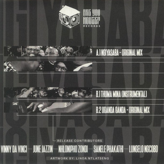 Vinny Da Vinci, June Jazzin, Sanele Phakathi : Ngiyasaba (12")