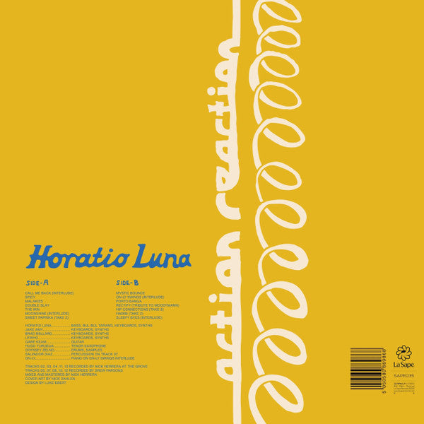 Horatio Luna : Action Reaction (LP, Album)