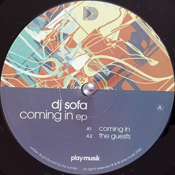 DJ Sofa (2) : Coming In EP (10")