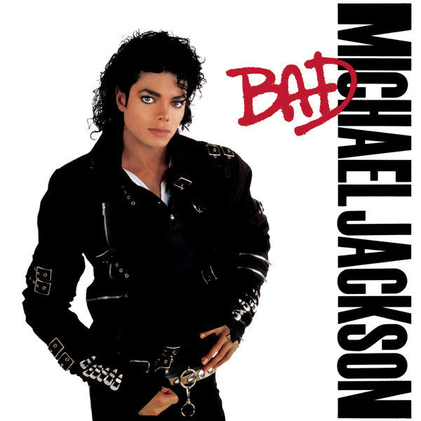 Michael Jackson : Bad (LP, Album, RE, RP)