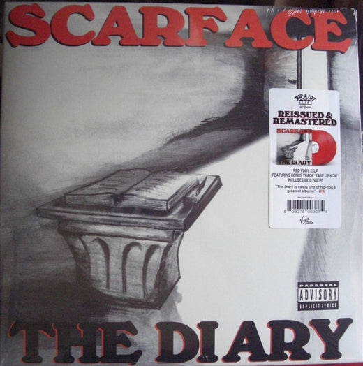 Scarface (3) : The Diary (2xLP, Album, RE, RM, Red)