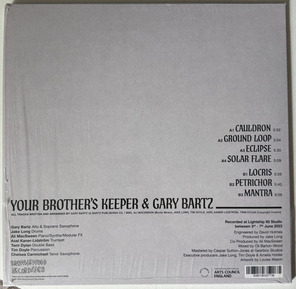 Your Brother's Keeper & Gary Bartz : Where Rivers Meet (LP)