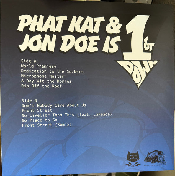 Phat Kat & Jon Doe (4) Is 1st Down : 1st Down (LP, Ltd, Hon)