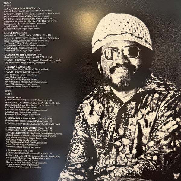 Lonnie Liston Smith & The Cosmic Echoes* : Visions Of A New World (LP, Album, RE, Gat)
