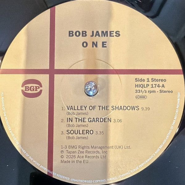 Bob James : One (LP, Album, RP)