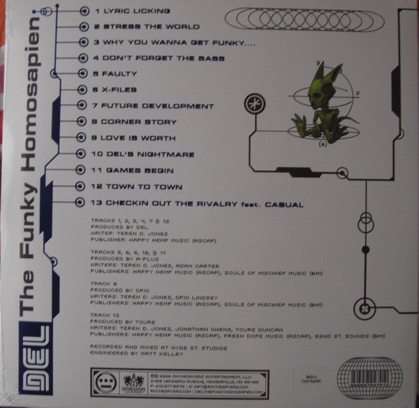 Del Tha Funkee Homosapien : Future Development (2xLP, Album, RE, Blu)