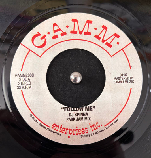 DJ Spinna : Follow Me (Park Jam Mix) (7")