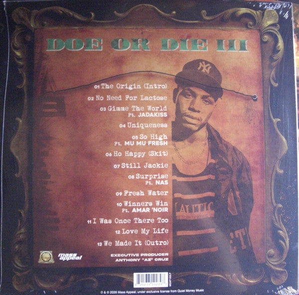 AZ : Doe Or Die III (LP, Album, Amb)