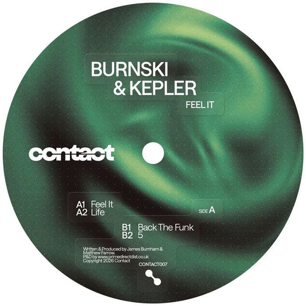 Burnski & Kepler* : Feel It (12")
