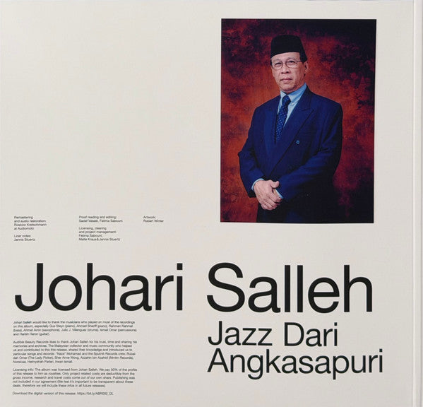 Johari Salleh : Jazz Dari Angkasapuri (LP, Album, Comp, RM)