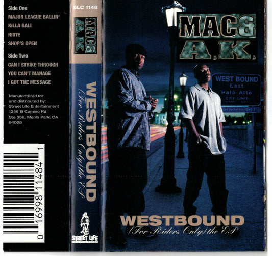 Mac & A.K. : Westbound (For Riders Only) (Cass, EP)