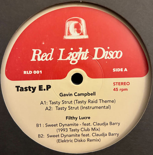 Filthy Lucre / Gavin Campbell : Tasty E.P (12", EP)