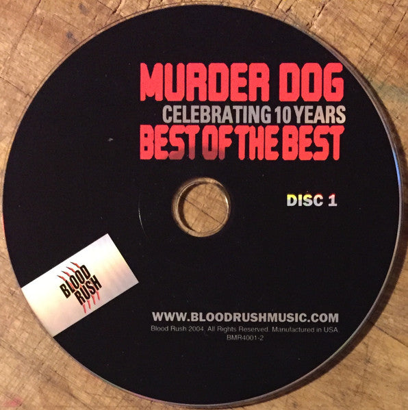 Various : Murder Dog Celebrating 10 Years - Best Of The Best (2xCD, Comp)