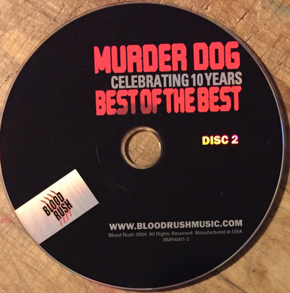 Various : Murder Dog Celebrating 10 Years - Best Of The Best (2xCD, Comp)