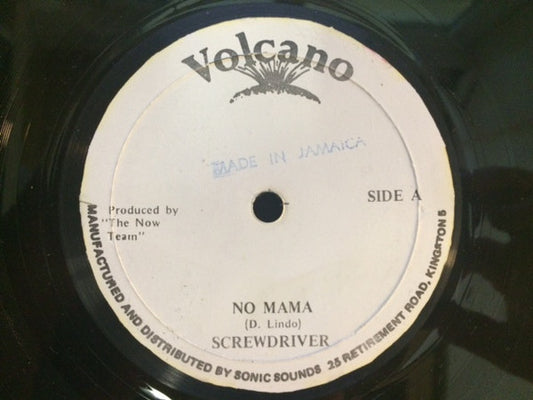 Screwdriver (2) : No Mama (12", Single)