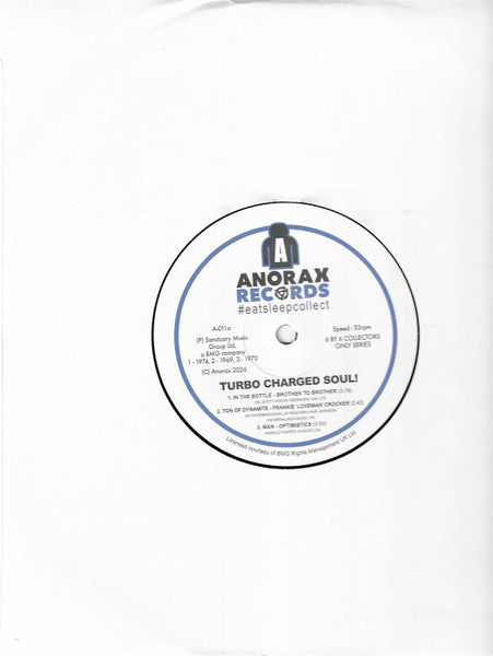 Various : Turbo Charged Soul! (10", MiniAlbum, EP, Ltd)