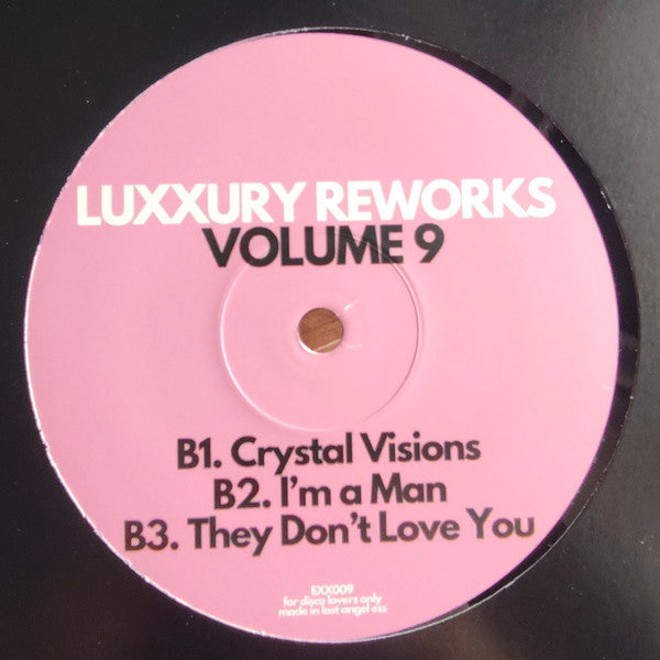Luxxury : Luxxury Reworks Volume 9 (12")