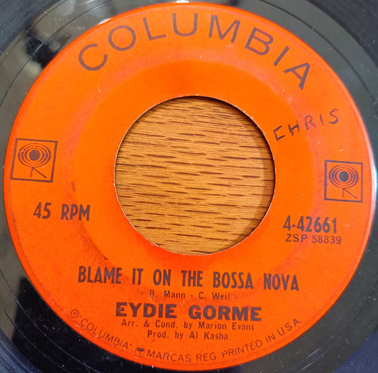 Eydie Gormé : Blame It On The Bossa Nova (7", Single)