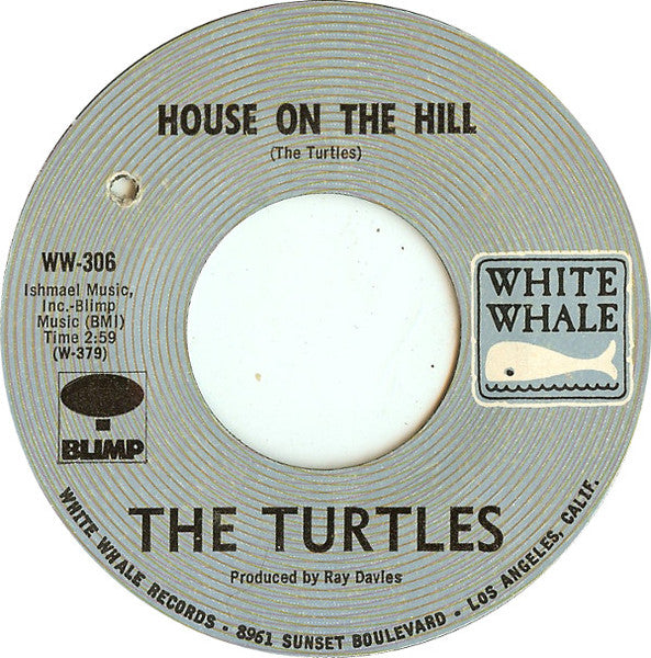 The Turtles : House On The Hill (7")