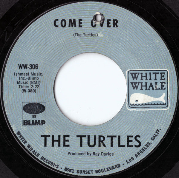 The Turtles : House On The Hill (7")