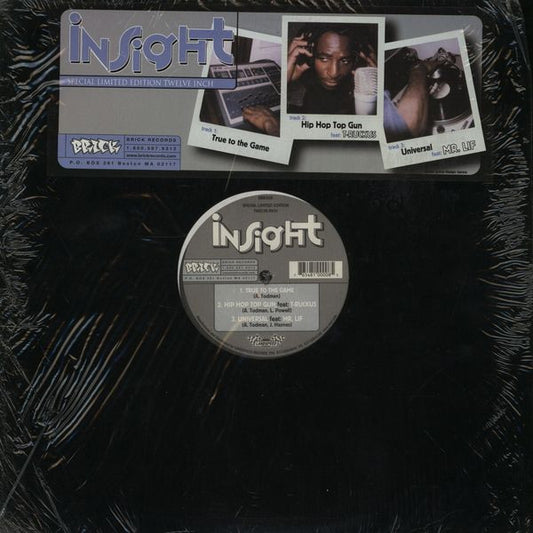 Insight (2) : True To The Game / Hip Hop Top Gun / Universal (12", Ltd)