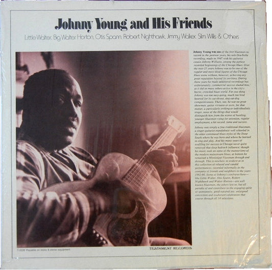 Johnny Young (3) : Johnny Young And His Friends (LP, Album, RE)